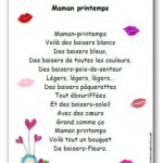 Comptine Maman printemps