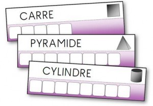 atelier des mots sur les formes géométriques