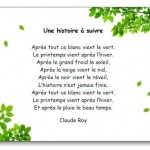 Poésie Une histoire à suivre Claude Roy