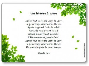 Poésie Une histoire à suivre Claude Roy