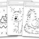 Fiches d activités Jeux des points à relier de Pâques maternelle