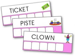 Atelier des mots Cirque