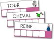 Atelier des mots du Moyen Age château princesse chevalier