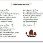 Comptine Quand on est en Chine Gerard Dalton