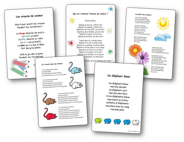 chansons-comptines-poésies-couleurs-maternelle Chansons pour apprendre les couleurs