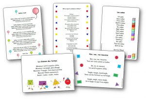 Chansons formes géométriques