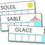 Atelier des mots de l été