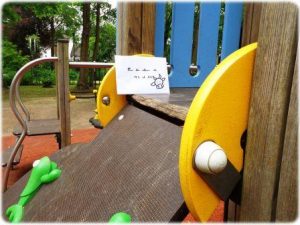 Chasse au trésor de rentrée pour se repérer dans l école La cour de l école