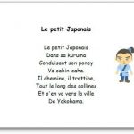 Comptine Le petit japonais