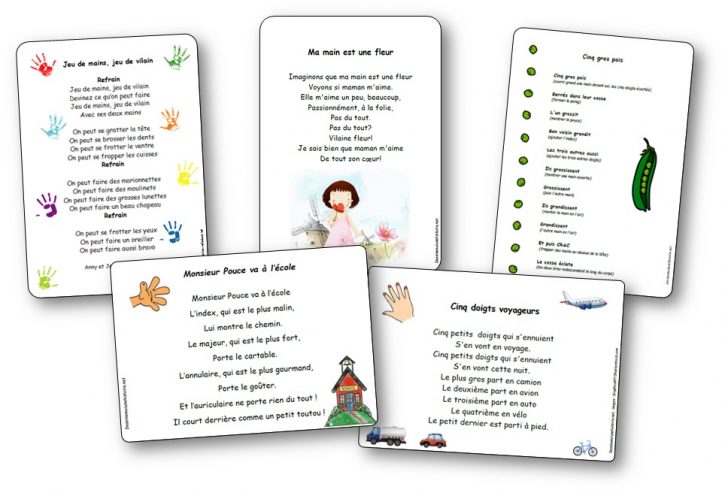 Comptines à gestes et jeux de doigts