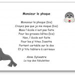 Chanson Monsieur le phoque d'Anne Sylvestre