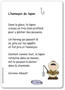 Poésie L'hameçon du lapon de Corinne Albaut