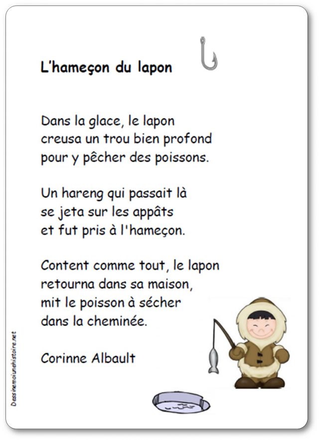 Poésie L'hameçon du lapon de Corinne Albaut