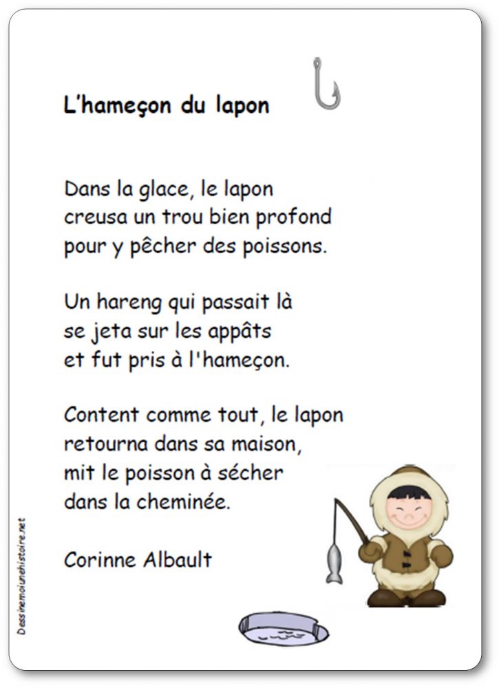 Poésie L'hameçon du lapon de Corinne Albaut
