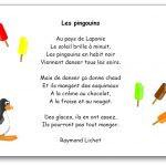 Poésie Les pingouins de Raymond Lichet
