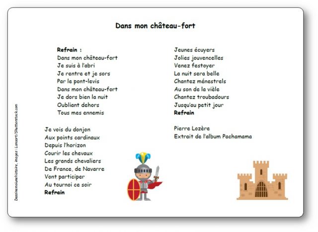 Dans mon château-fort