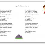 Comptine Le petit roi des montagnes
