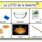 Loto de la recette de la galette des rois