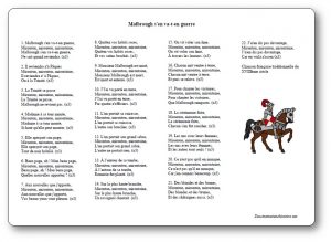 Malbrough s'en va en guerreMalbrough s'en va en guerre