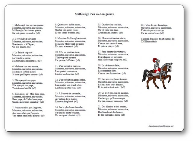 Malbrough s'en va en guerreMalbrough s'en va en guerre