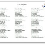 Comptine Le bon roi Dagobert