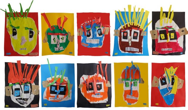 Arts visuels Monstres maternelle