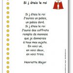 Comptine Si j'étais roi d'Henriette Major