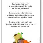 Comptine Dans ce jardin