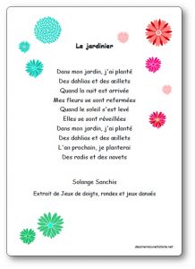 Le jardinier de Solange Sanchis