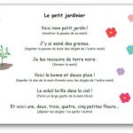 Comptine Le petit jardinier