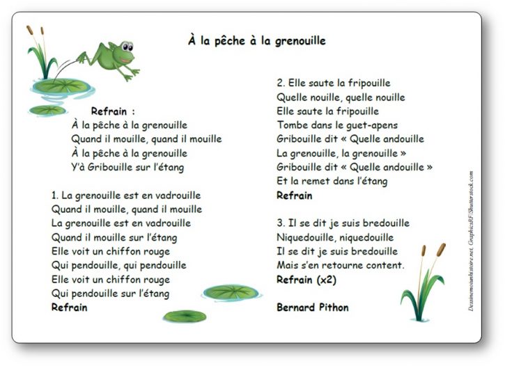 À la pêche à la grenouille de Bernard Pithon