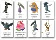 Imagier référentiel des personnages de l'album "Le loup qui apprivoisait ses émotions"