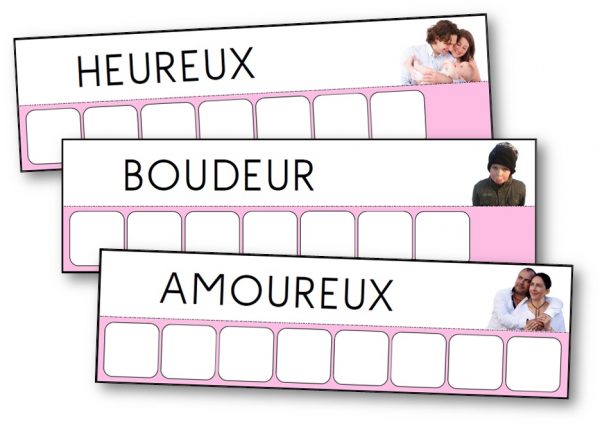 Atelier des mots des émotions et sentiments - Atelier d'écriture de ...