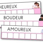Atelier des mots des émotions et sentiments