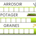 Atelier des mots outils du jardinier