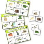 Loto des outils du jardinier