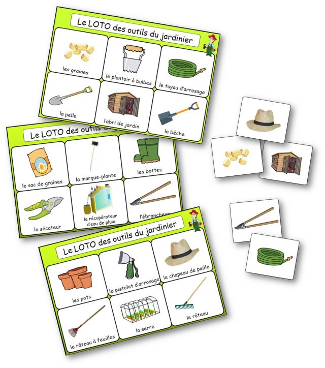 loto-outils-jardinier Loto des outils du jardinier