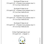 Comptine "Ils étaient 5 dans le nid"