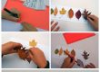 Dégradé de feuilles d'automne
