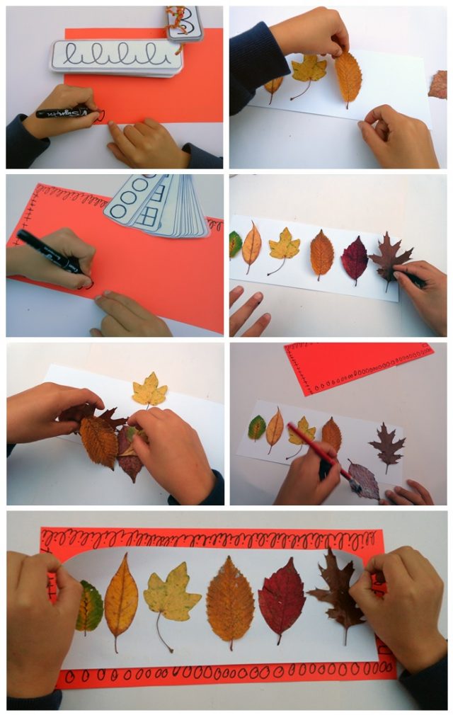 arts-plastiques-MS-GS-degrade-de-feuille-d-automne Dégradé de feuilles d'automne
