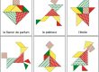 Fiches de tangram de Noël à imprimer