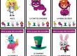 Jeu des 7 familles des contes traditionnels : famille Alice au pays des merveilles