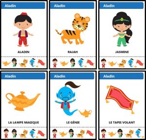 Jeu Des Sept Familles Anciens, Jeu Des Sept Contes ( Contes