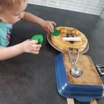 Faire un bonhomme avec des objets de la maison : le bonhomme de la cuisine