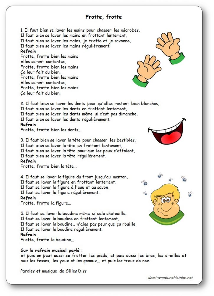 Frotte frotte, une chanson de Gilles Diss pour apprendre à se laver les mains