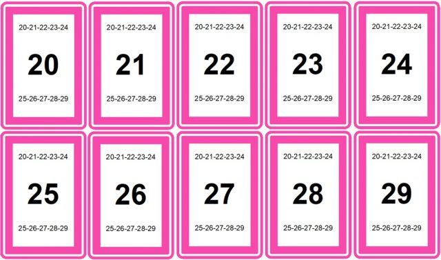 Jeu-des-7-familles-des-chiffres-et-des-nombres-famille-des-vingtaines Jeu des 7 familles des chiffres et des nombres : famille des vingtaines