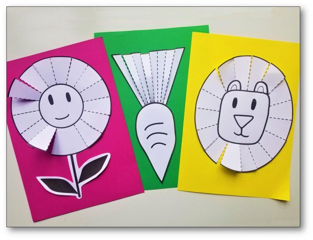 Fiches modèles à imprimer pour apprendre à découper