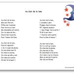 Au clair de la lune paroles de la chanson
