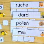 Apprendre à écrire des mots sur le thème des abeilles