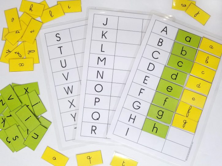 Faire correspondre des lettres de différentes graphies